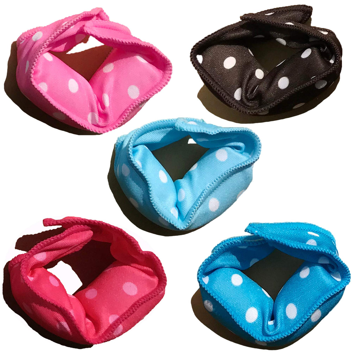 Aimin Hair heatless curlers soft foam rollers close-up shows gentle texture for comfortable styling
