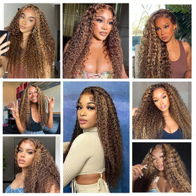 Aimking highlight wig suitable for weddings, parties, and outdoor events.