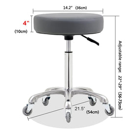 Ainilaily quiet polyethylene wheels protect floors during work.