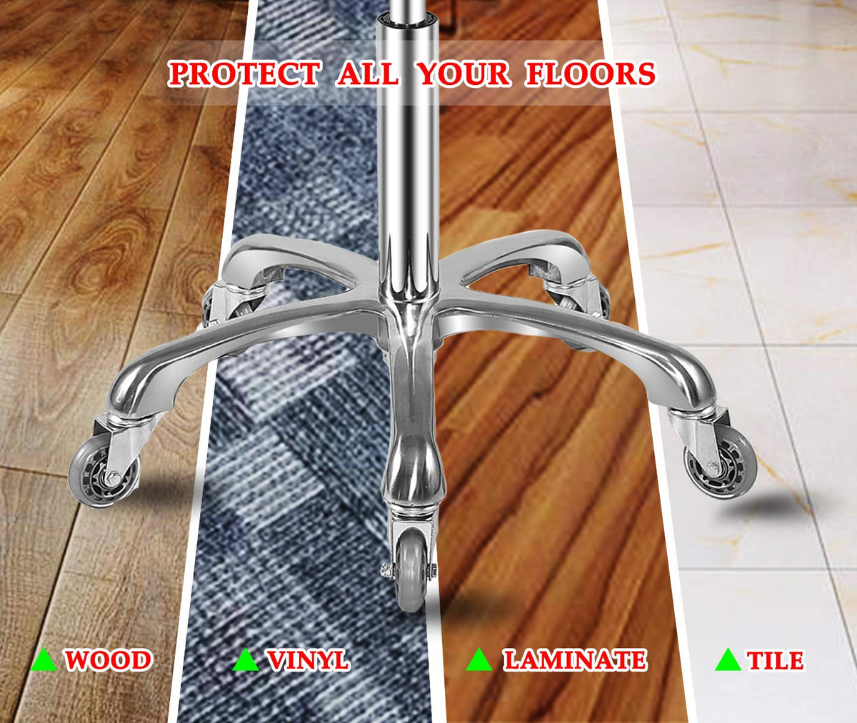 Easy, tool-free assembly of Ainilaily rolling stool in minutes.