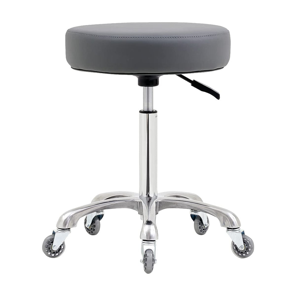 Ainilaily rolling stool with smooth wheels for easy room-to-room mobility.