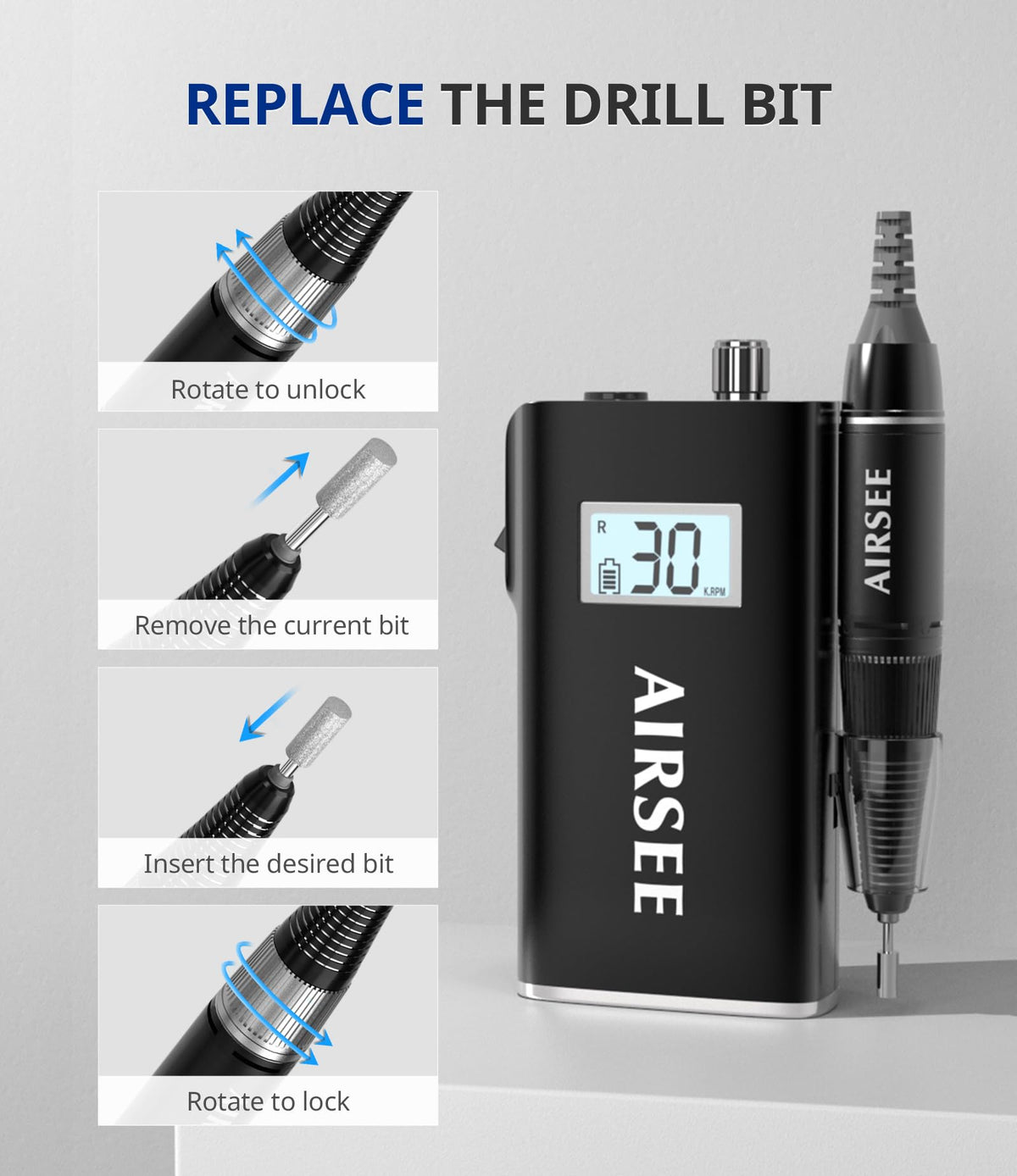 AirSEE dust ventilation design minimizes heat and odor during use