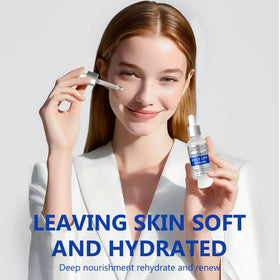 AiRunTech Instant Face Lift Serum texture gliding smoothly onto skin