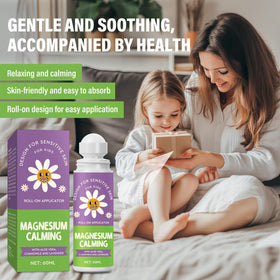 AiRunTech Magnesium Lotion for Kids shown on arms to support a soothing bedtime.