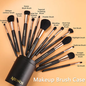 AirWos foundation brush with soft bristles for smooth, streak-free coverage.