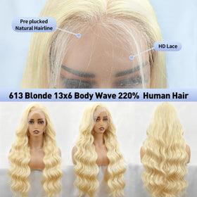 AIRZKIN 613 lace front wig adjustable cap with four combs for secure fit.