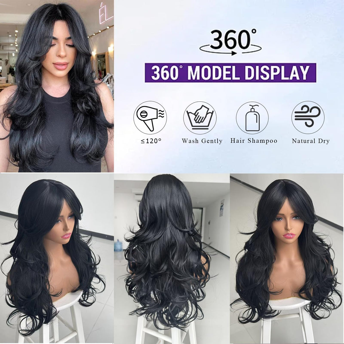 Aisaide wig for all occasions, versatile daily styling.