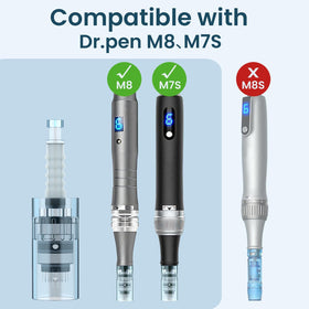 Aiscool round nano cartridge for gentle resurfacing with Dr Pen M8 M7S.