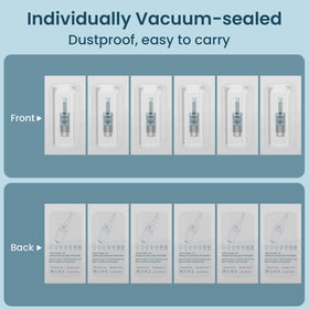 Aiscool 0.25mm needle detail supports gentle exfoliation sessions.