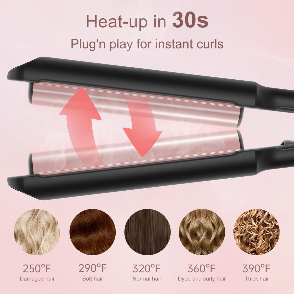 AISEELY Waver dual-barrel clamp enables easy, uniform waves