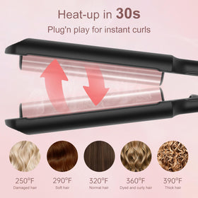 AISEELY Waver dual-barrel clamp enables easy, uniform waves