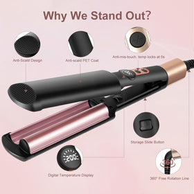 AISEELY Waver dual voltage supports international styling