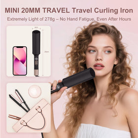 AISEELY Waver helps long hair achieve beachy waves