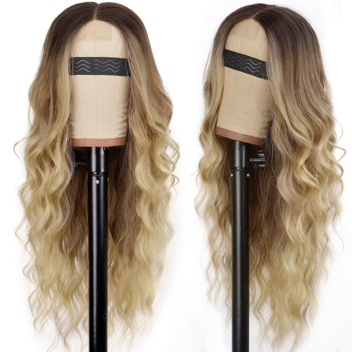 AISI HAIR lace hairline blonde wig natural look