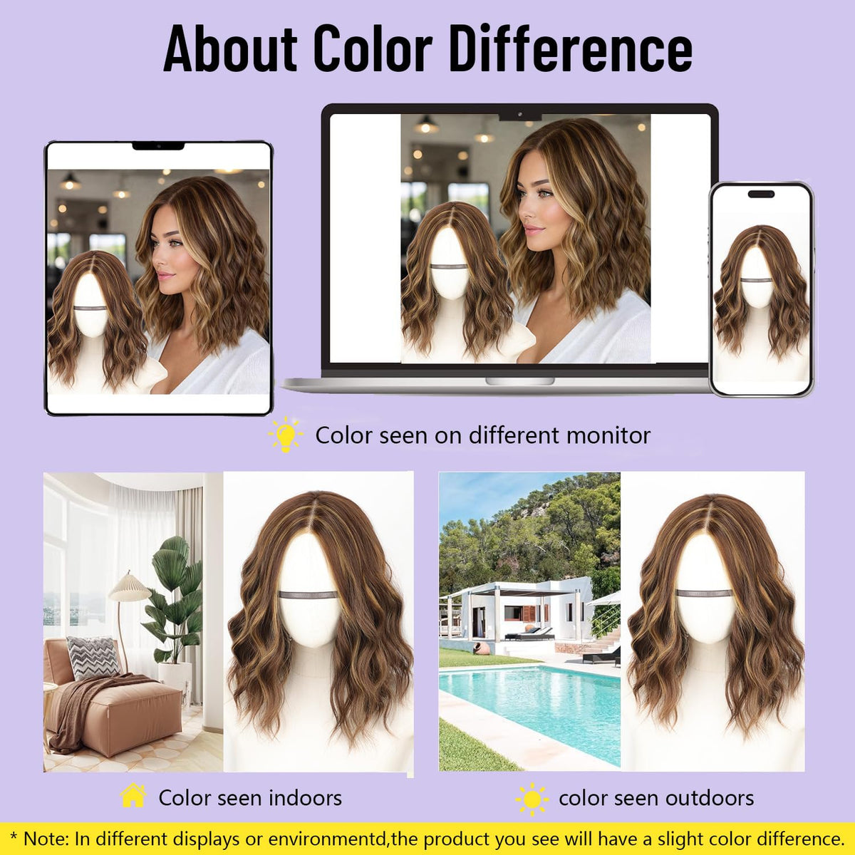 AISI HAIR cosplay party dating-ready wig for versatile styling.