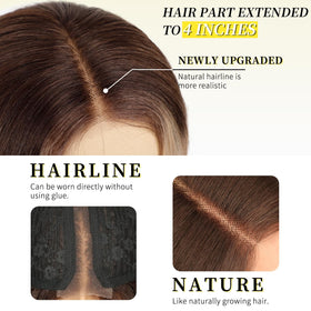 AISI HAIR heat-resistant synthetic wig for durable styling