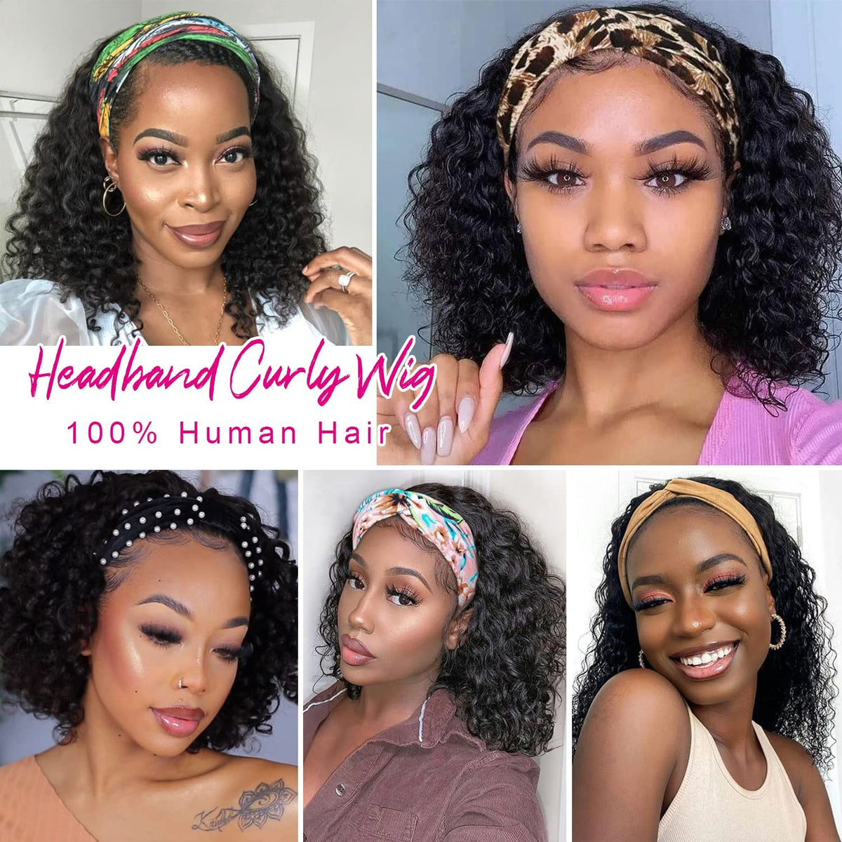 AISI headband wig cap inside with four secure combs