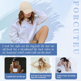 AISI QUEENS adjustable-cap wig highlights comfortable daily wear.