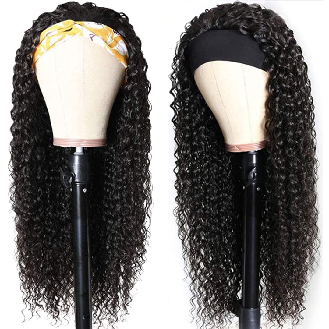 Aiterina headband wig packaging included shows accessories for complete styling.