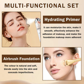 AIUEO long-lasting matte finish keeps makeup intact throughout the day.