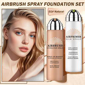 AIUEO primer smoothing skin helps reduce visible pores for a refined surface.