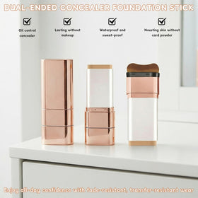 Aiwejay Hanae foundation end swatch showing lightweight buildable coverage