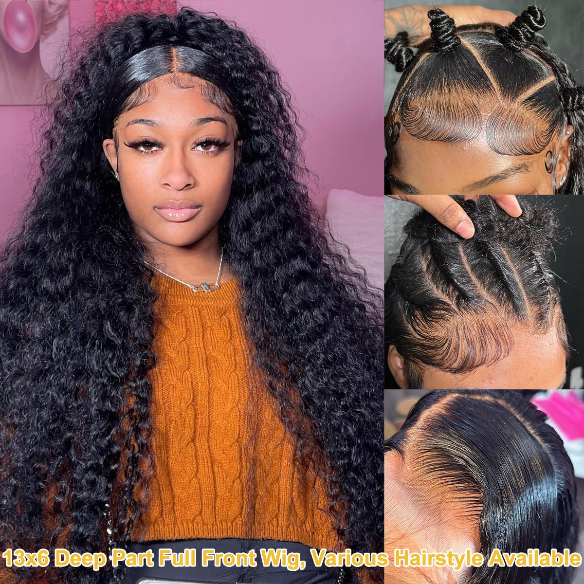 Pre-plucked natural hairline from Aixiang Hair for quick, seamless styling