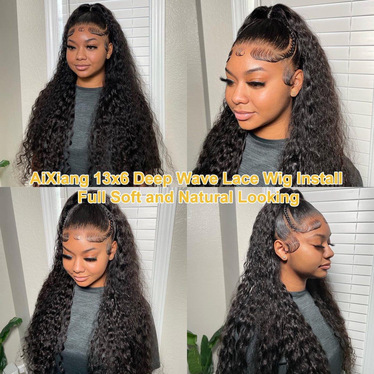 Aixiang Hair wet styling ready texture lasting through sessions.