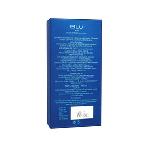 Ajmal Blu Original on a display setup for retail appeal.