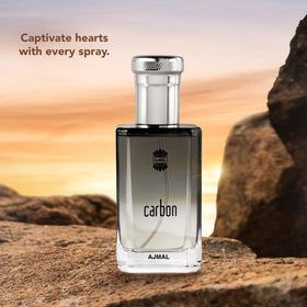 Ajmal Carbon base of musk and patchouli adds lasting depth without heaviness.