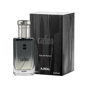 Ajmal Carbon top notes of citrus and lavender create an energizing opening.