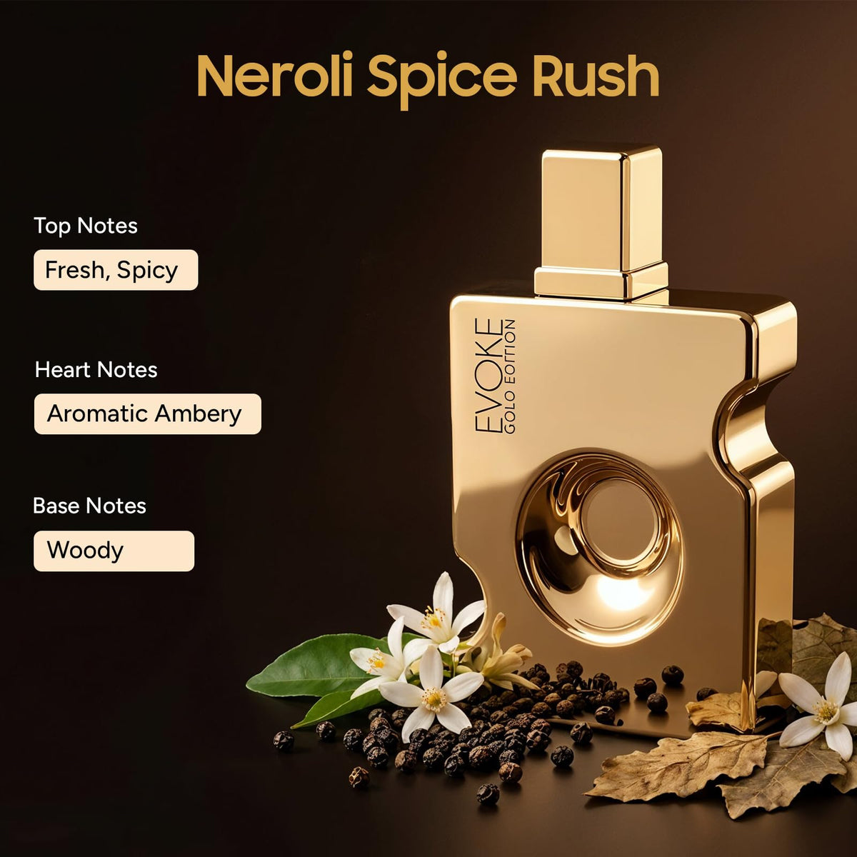 Herbal heart with sage and lavender adds refined depth.