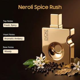 Herbal heart with sage and lavender adds refined depth.