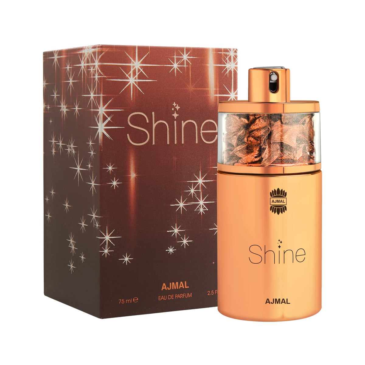 Ajmal Shine EDP packaging emphasizing gift-ready presentation.