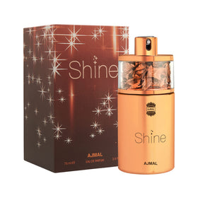 Ajmal Shine EDP packaging emphasizing gift-ready presentation.