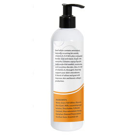 AJOMED COSMETICS goat milk proteins support soft, hydrated skin.