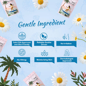 Ajoura bikini-area waxing with chamomile beads for gentle results