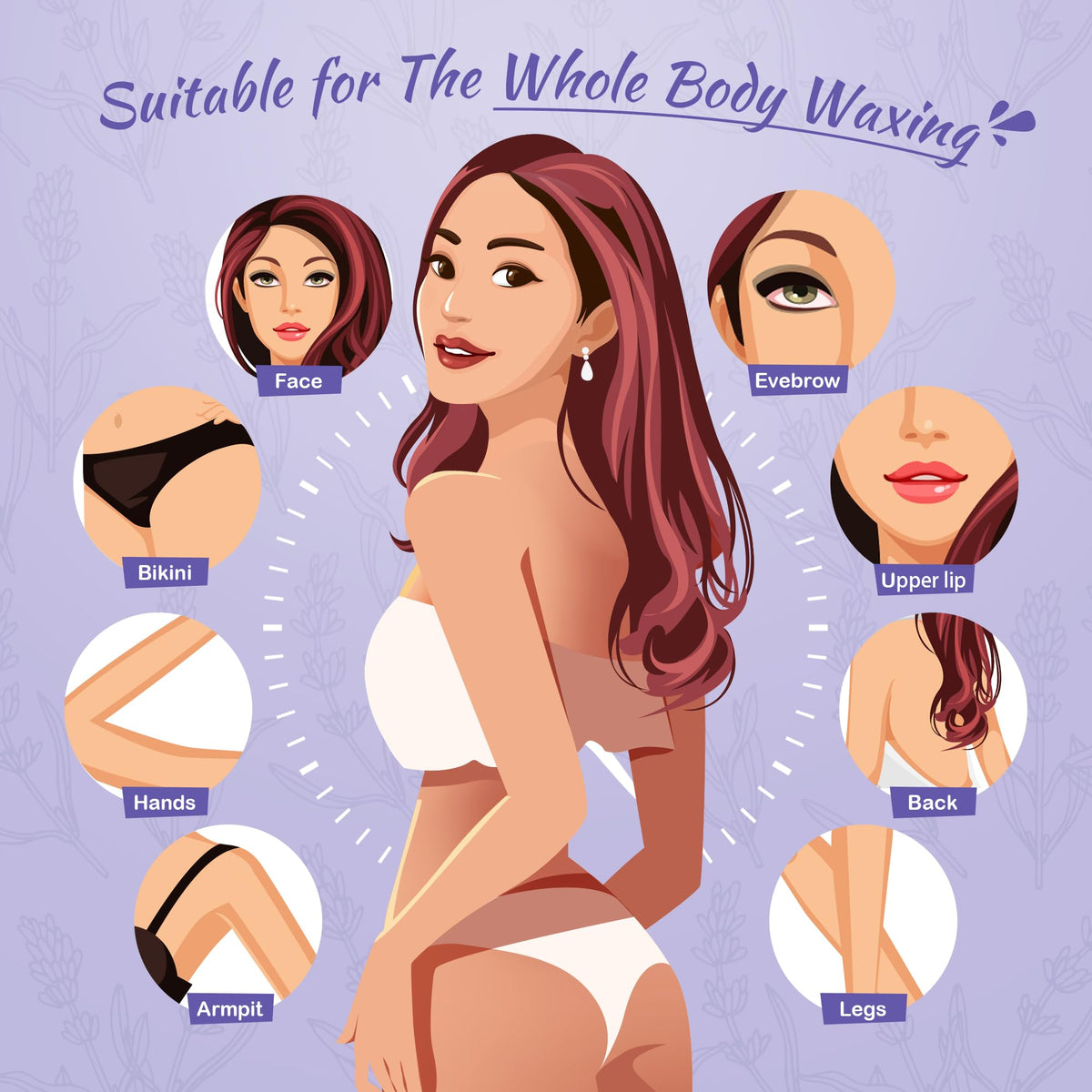 Ajoura low-temperature wax beads reduce heat risk during waxing sessions.