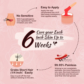 Ajoura rose wax beads for eyebrows enable precise shaping with a smooth finish.