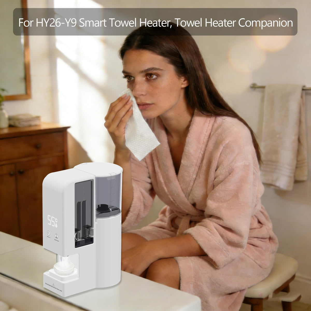 AK-SHIP compact spa design fits countertops in salons or homes.