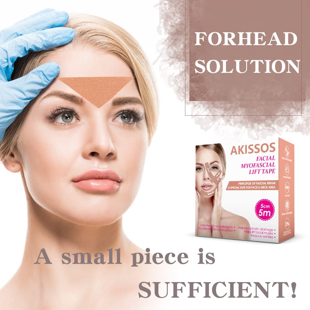 Akissos between-eyes patches reduce frown lines with comfortable adhesion.