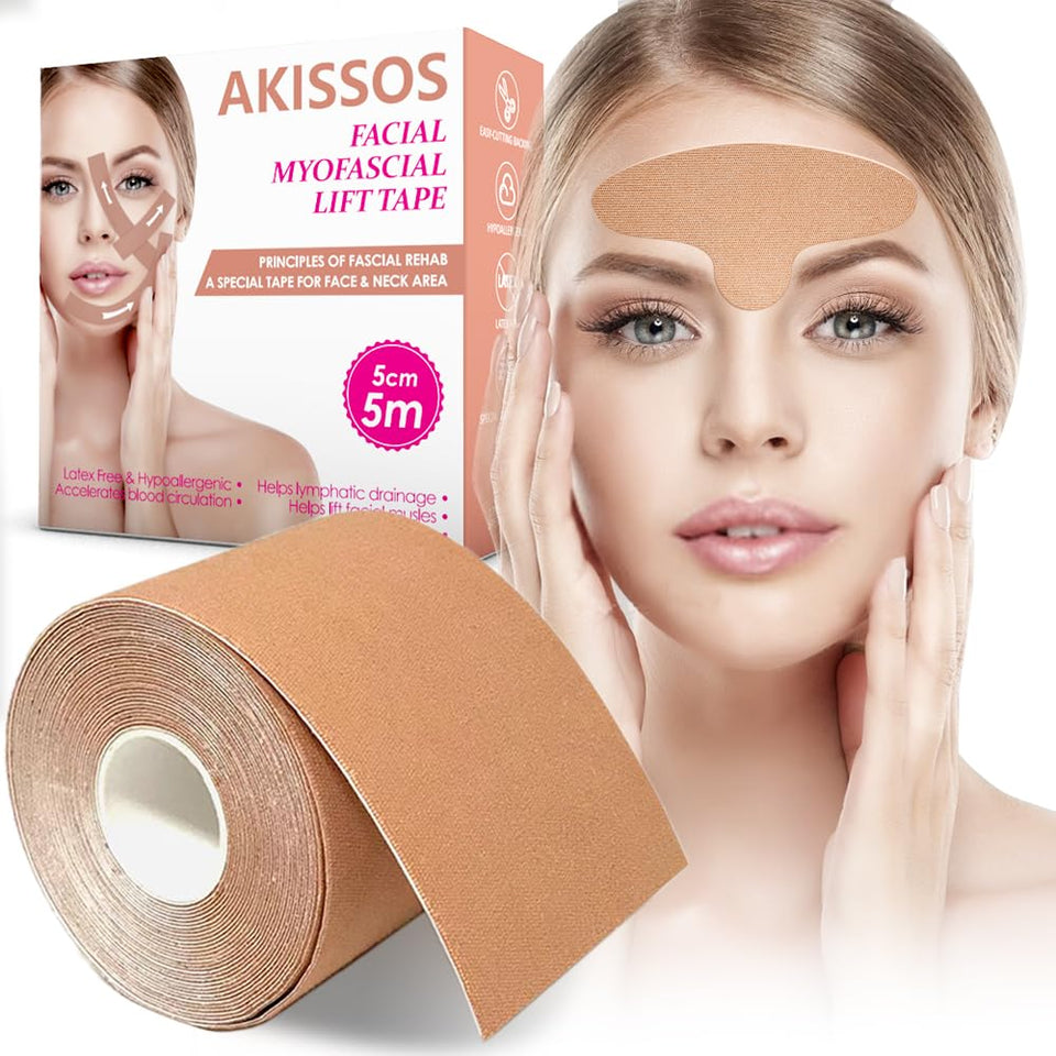 Akissos forehead patches for targeted smoothing of forehead wrinkles.