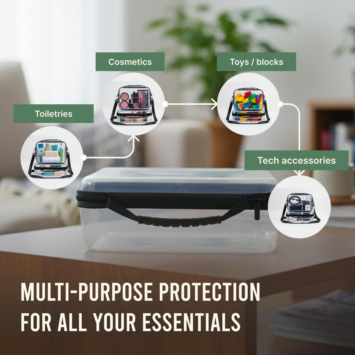 AKNEMO deep-base design provides extra capacity without sagging.