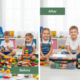 AKNEMO detachable shoulder strap for easy grabbing and hands-free transport.