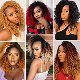 Aksice all-day comfort scalp-friendly braid on model