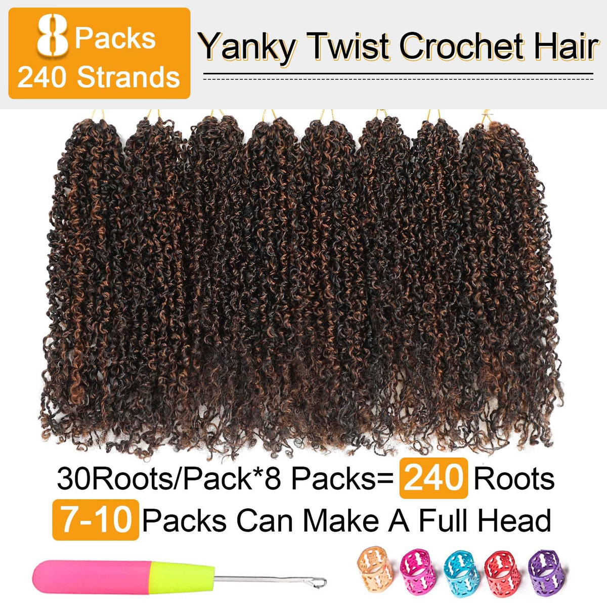 Aksice spring mini twist crochet hair closeup highlights light weight and comfort