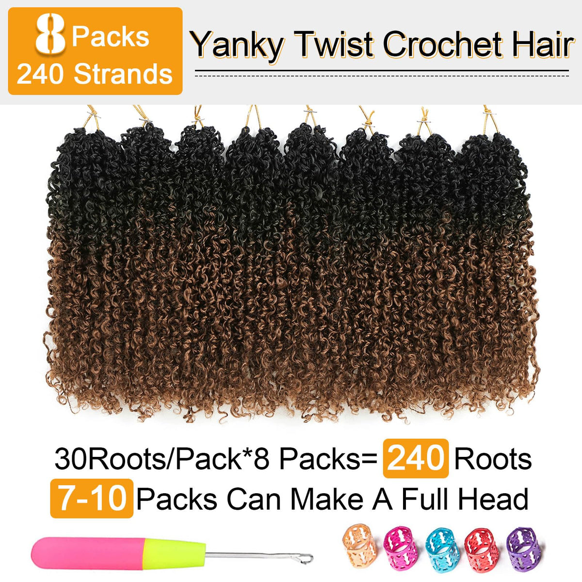 Aksice Yanky Twist Senegalese twist look for chic styling