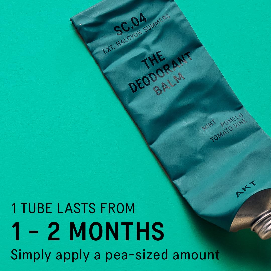 AKT Deodorant Balm cap closeup for travel-friendly use