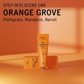 AKT Deodorant Balm applied to feet for moisture-free comfort