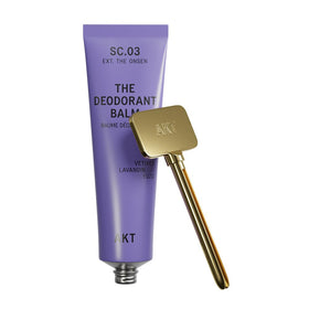 AKT Deodorant Balm Onsen in plastic-free tube for all-day protection.